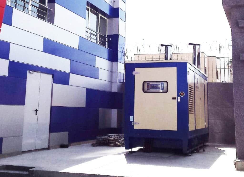 Instalación de dos grupos electrógenos para Data Center